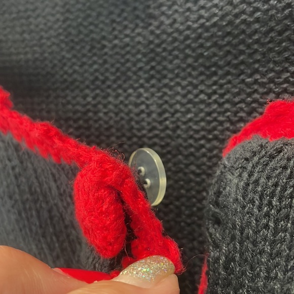 Vintage Nutcracker knit cardigan - Picture 3 of 11